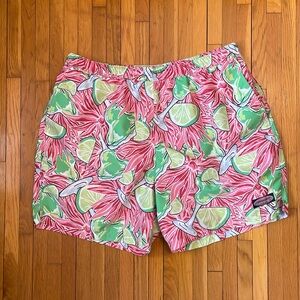 Vineyard Vines Margarita Print Swin Trunks | Men’s Size XL